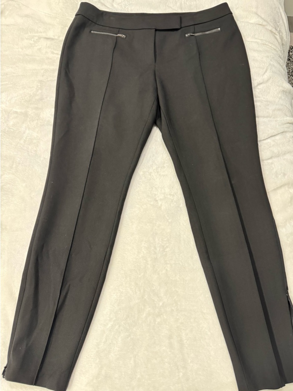 Classiques Entier Black Cropped Ankle Pants